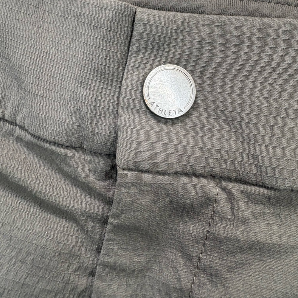 Athleta Trekkie Hiking Shorts size 0 Women's color gray preloved without flaws - Picture 6 of 8